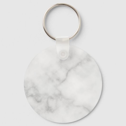 De heer en mevrouw | Elegant Marble Modern Script Sleutelhanger (Achterkant)