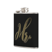De heer en mevrouw Flask stelden de Heup Wedding F Heupfles (Links)