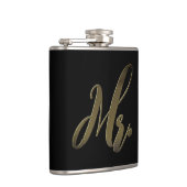 De heer en mevrouw Flask stelden de Heup Wedding F Heupfles (Rechts)