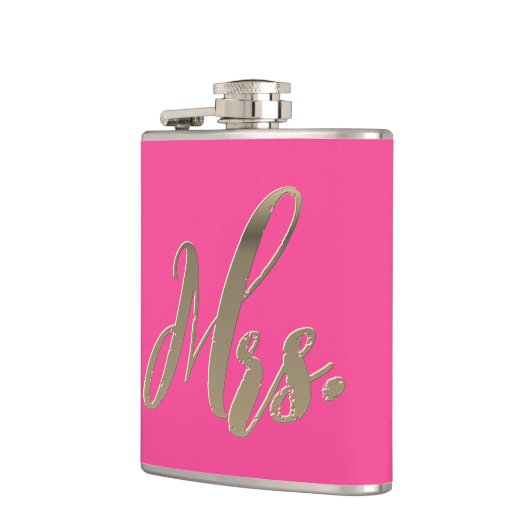 De heer en mevrouw Flask stelden de Heup Wedding F Heupfles (Links)