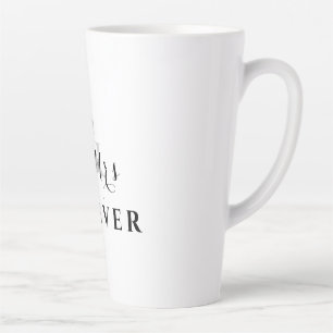 De heer en mevrouw Forever Romantic Latte Mok