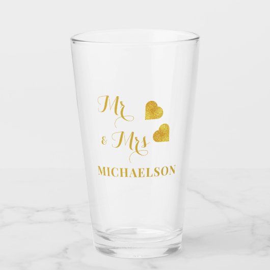 De heer en mevrouw glas (Voorkant)