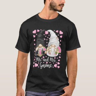 de heer en mevrouw gnome voor vrouwen en grappig t t-shirt