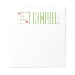 de heer en mevrouw Happy Notes for Spring Notitieblok