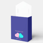de heer en mevrouw hearts favour box bedankdoosjes (Geopend)