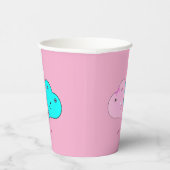 de heer en mevrouw hearts favour box papieren bekers (Rechts)