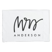 De heer en mevrouw | Hoesjes voor proefprojecten Kussensloop (Voorkant-Rechts)