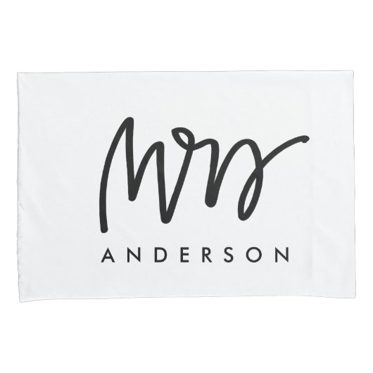 De heer en mevrouw | Hoesjes voor proefprojecten Kussensloop (Voorkant-Rechts)