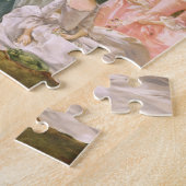 De heer en mevrouw John Gravenor en hun Daughters, Legpuzzel (Zijkant)