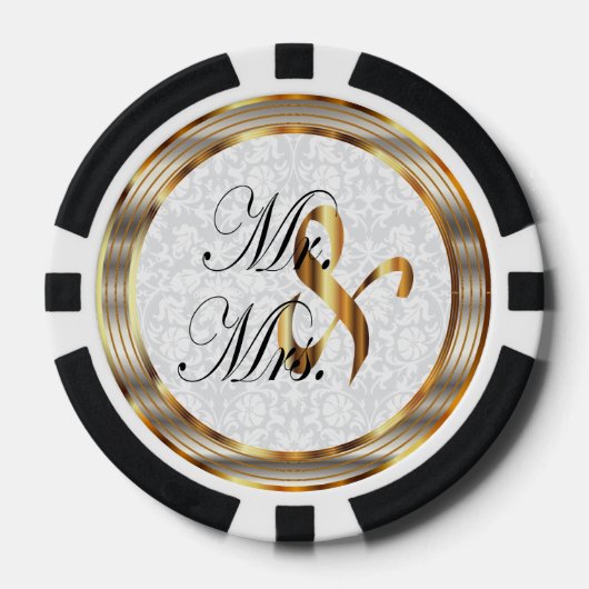 De heer en mevrouw Keepright - Personaliseren Pokerchips (Voorkant)