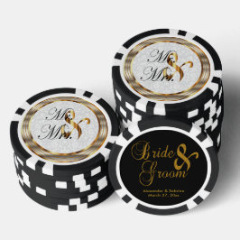 De heer en mevrouw Keepright - Personaliseren Pokerchips