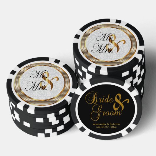 De heer en mevrouw Keepright - Personaliseren Pokerchips (Opstapeling)