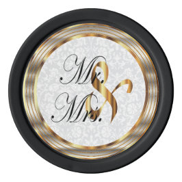 De heer en mevrouw Keepright - Personaliseren Pokerchips