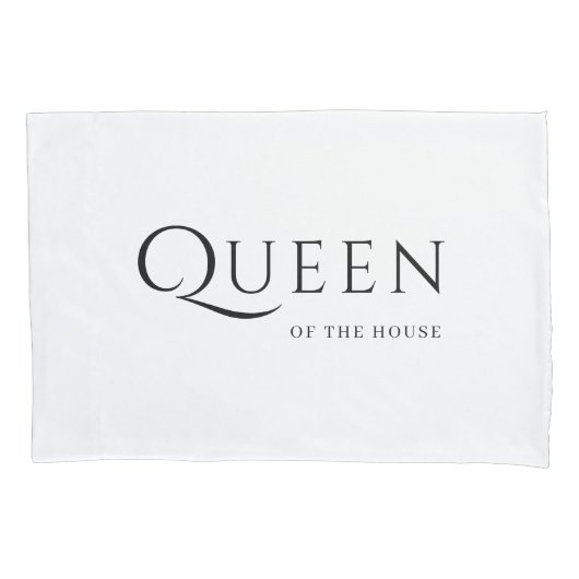 De heer en mevrouw King en Queen Couple Kussenslop Kussensloop (Voorkant-Links)