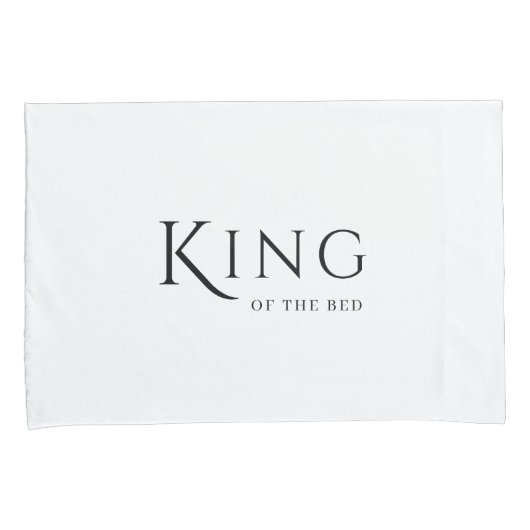 De heer en mevrouw King en Queen Couple Kussenslop Kussensloop (Voorkant-Rechts)