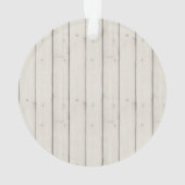 De heer en mevrouw | Modern Rustic Wedding Photo Ornament (achterkant)