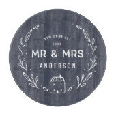 De heer en mevrouw new home snijplank (Voorkant)