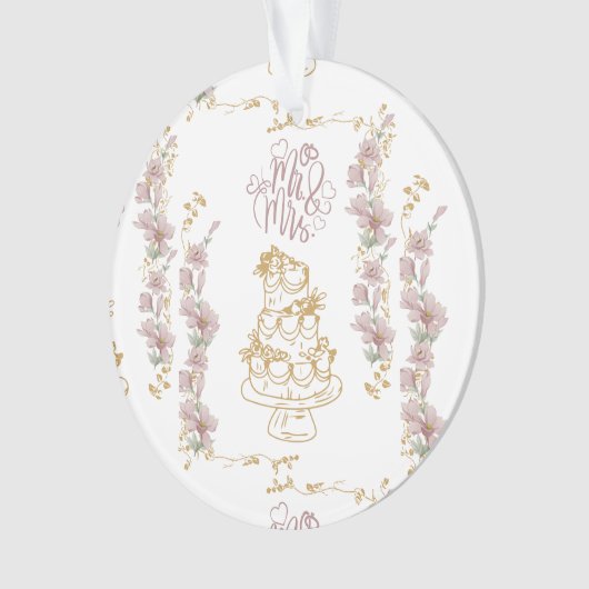 de heer en mevrouw ornament (voorkant)