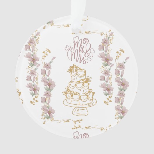 de heer en mevrouw ornament (voorkant)