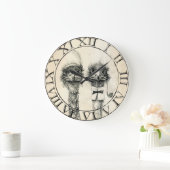 De heer en mevrouw Ostrich Grote Klok (Huis)