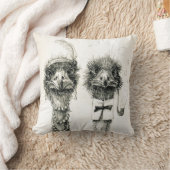 De heer en mevrouw Ostrich Kussen (Deken)