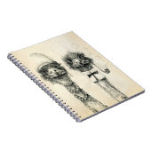 De heer en mevrouw Ostrich Notitieboek (Rechterzijde)