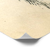 De heer en mevrouw Ostrich Poster (Hoek)