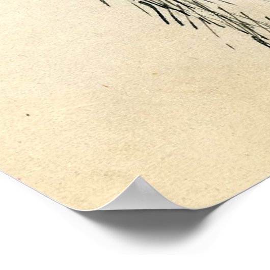 De heer en mevrouw Ostrich Poster (Hoek)