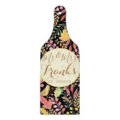 De heer en mevrouw Personalized Autumn Cutting Boa Snijplank (Voorkant)