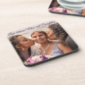 De heer en mevrouw Philip R Newby Beverage Coaster Bier Onderzetter (Linkerzijde)