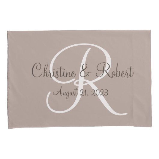 De heer en mevrouw Pillowcases Kussensloop (Voorkant-Rechts)