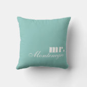 De heer en mevrouw Reversible Sierkussennen Person Kussen (Achterkant)