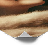 De heer en mevrouw Santa Claus Poster (Hoek)