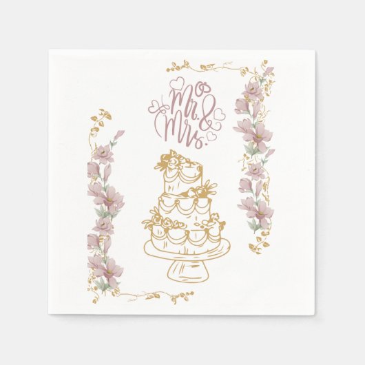 de heer en mevrouw servet (Voorkant)