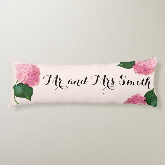De heer en mevrouw Smith Custom Body Pillow Lichaamskussen (Voorkant)