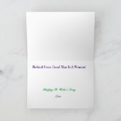 De heer en mevrouw St. Urho Card Kaart (Binnen)