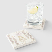 de heer en mevrouw stenen onderzetter (Zijkant)