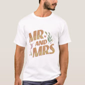 De heer en mevrouw t-shirt (Voorkant)