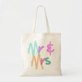 De heer en mevrouw tote bag (Voorkant)