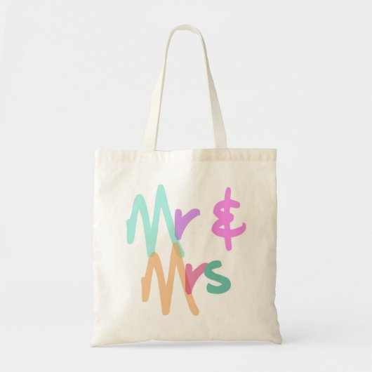 De heer en mevrouw tote bag (Voorkant)