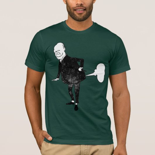de heer Farting Pants T-shirt (Voorkant)