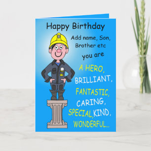 de heer Fireman Kaart