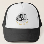 de heer FIT trucker hat Trucker Pet (Voorkant)