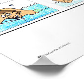 de heer Fitz: Wees leerbaar 1 - Zwemmen Poster (Hoek)