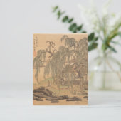 de heer Five Willow Wuliu Tao Yuanming door Hongsh Briefkaart (Staand voorkant)