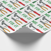 de heer Fix it Cadeaupapier (Hoek)