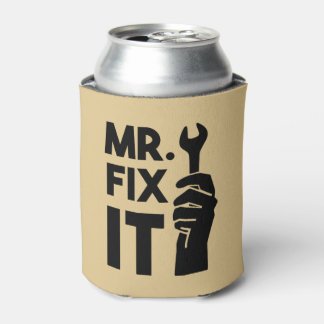 de heer Fix it Handyman Blikjeskoeler