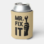 de heer Fix it Handyman Blikjeskoeler (Blikje Achterkant)