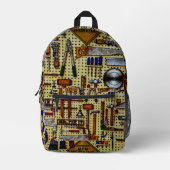 de heer Fix it Handyman Tools Bedrukte Rugzak (Voorkant)