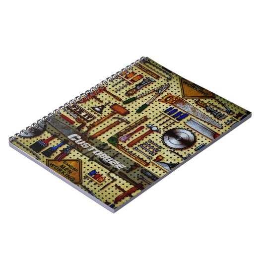 de heer Fix it Handyman Tools Notitieboek (Linkerzijde)